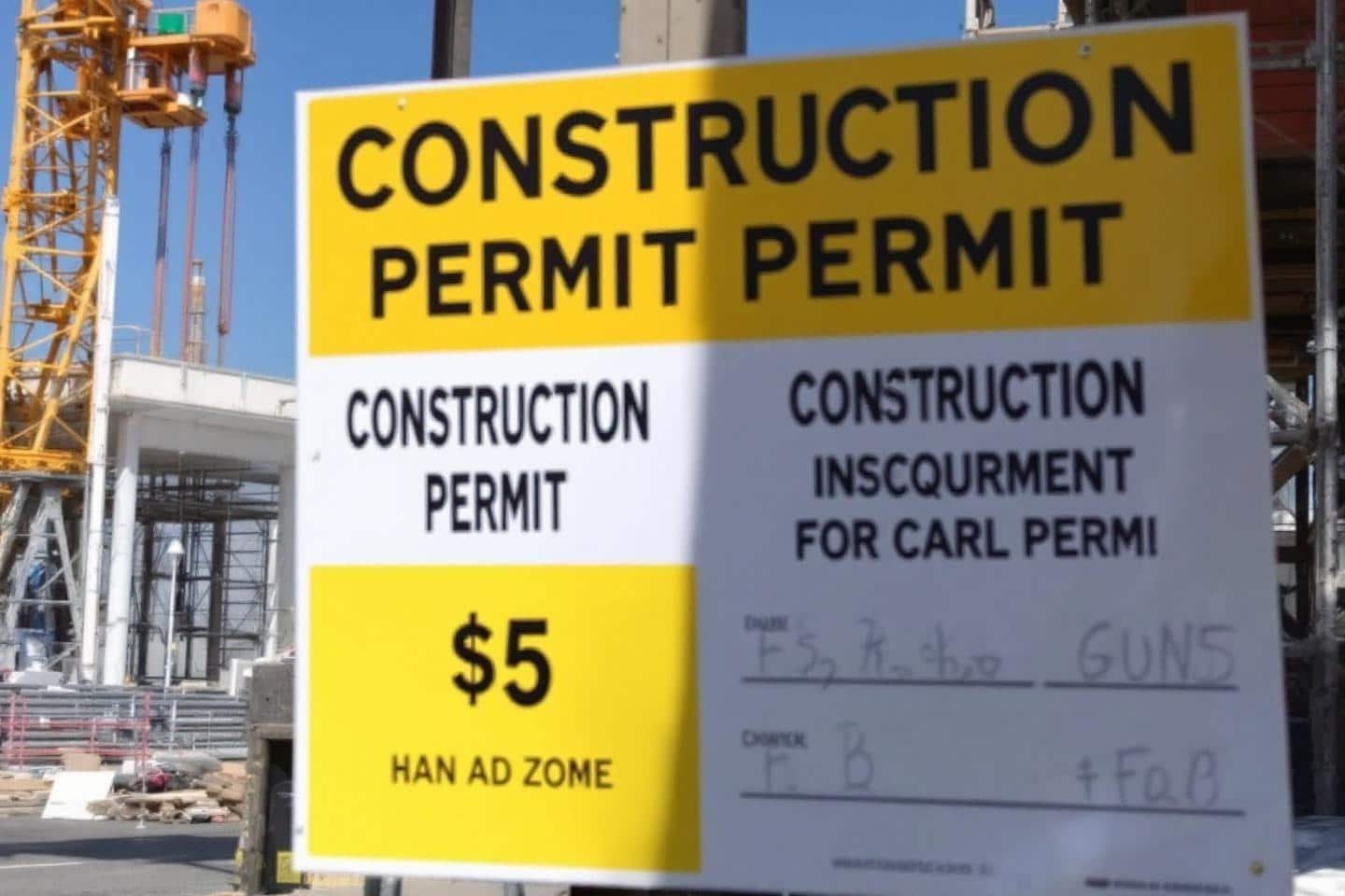 Panneau pour permis de construire : guide et obligations